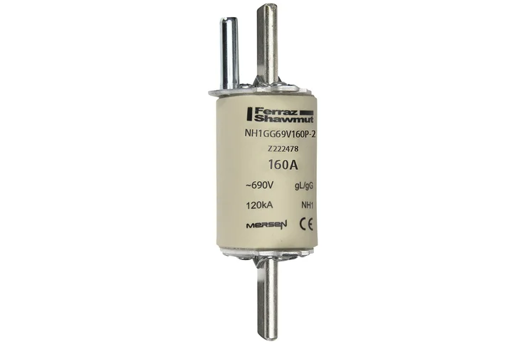 Z222478 - NH1GG69V160P-2 Fuses | Mersen