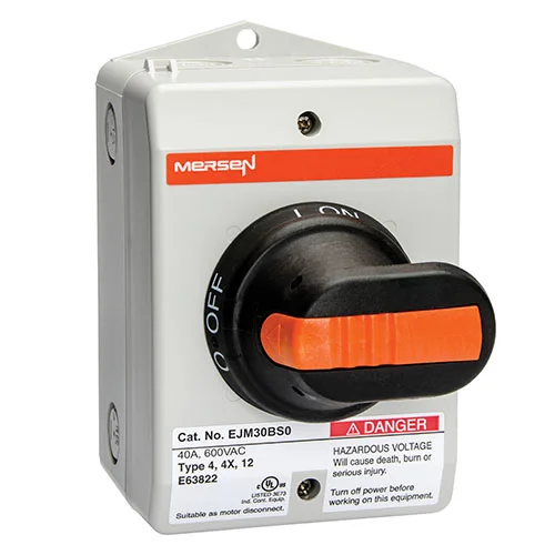 EJM30BS0 Low-Voltage Switches | Mersen