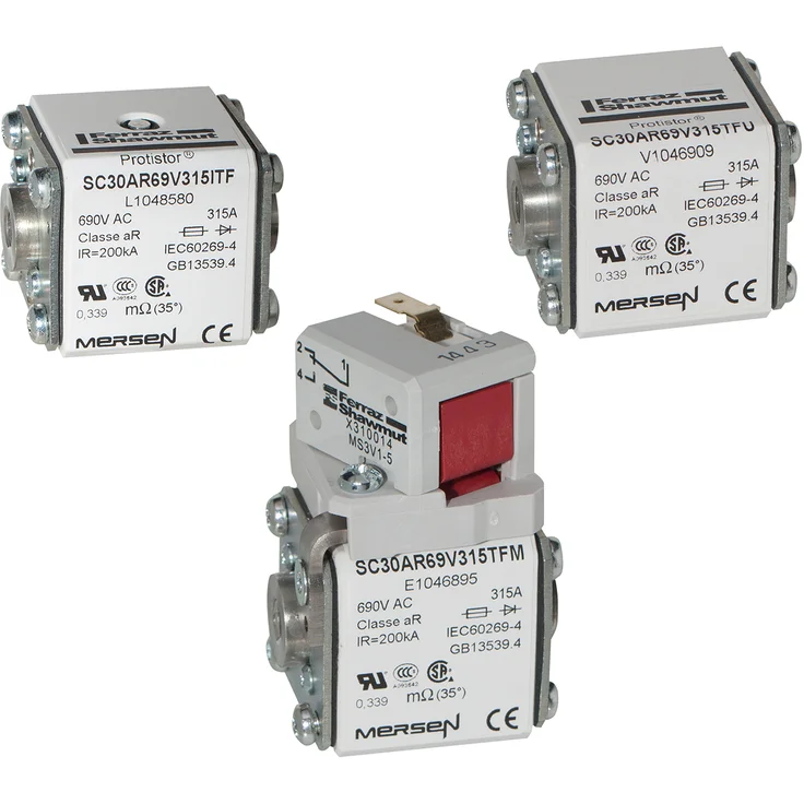 Protistor® SC Series size 30 aR, 690VAC (IEC) / 760VAC (UL) Fuses