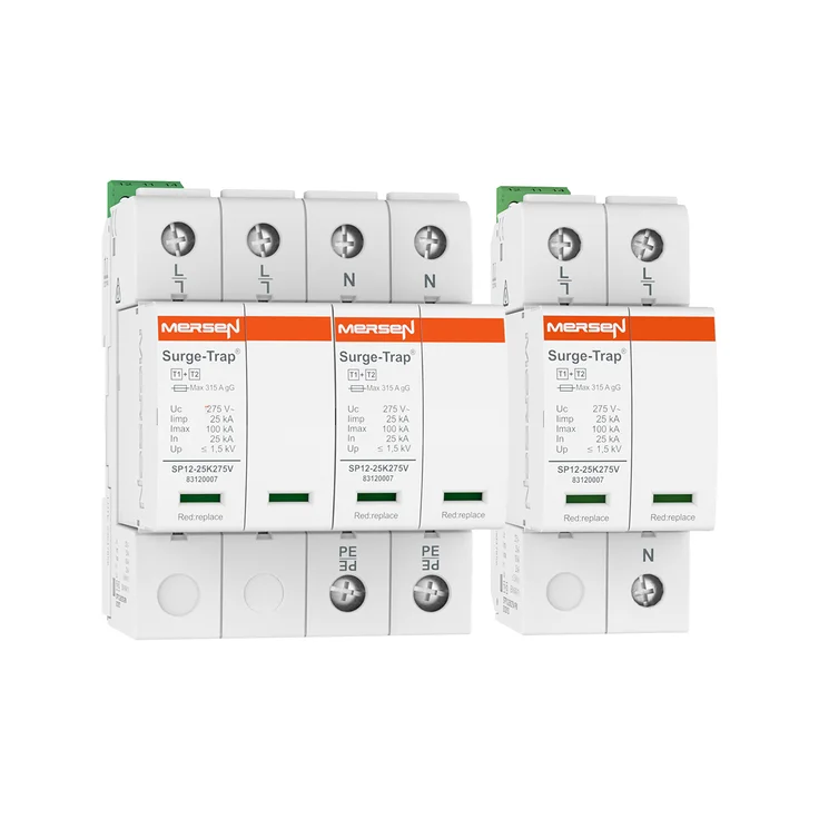 Surge-Trap® Pluggable STPT12 Series - 25kA Surge Protection | Mersen