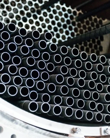 Mersen graphite tubes for shell and tube heat exchanger