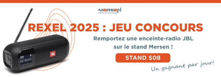 contest organized on Mersen booth at Rexel Expo 2025