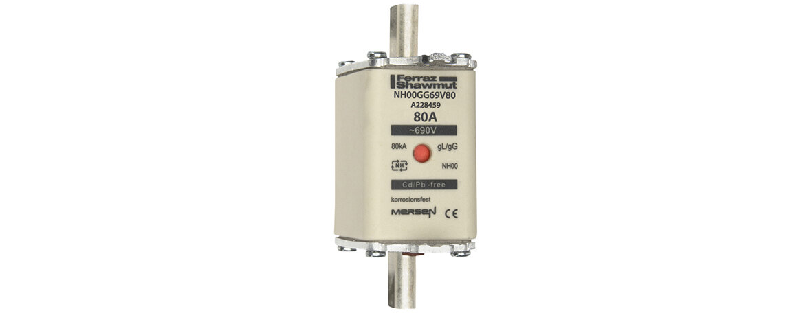 A228459 - NH00GG69V80 Fuses | Mersen