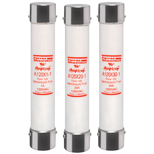 AKA-F-10 ラグ φ1500 Amp-Trap® A120X 1200VAC 1000VDC Fuses | Mersen