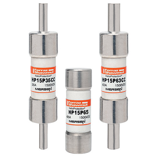 HelioProtection® HP15Pxx 1500VDC Solar Fuses 20x65mm Fuses | Mersen