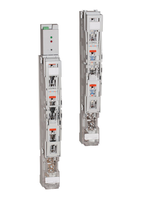 MULTIVERT® 160A/60mm, Size 00, 690VAC, Triple Pole Switching IEC