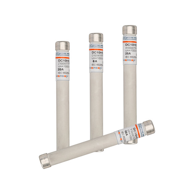 Heschen PV-zekering 15A 1000VDC – 10x38mm, GPV Type, Voor Zonne-energiesystemen, 10 Stuks
