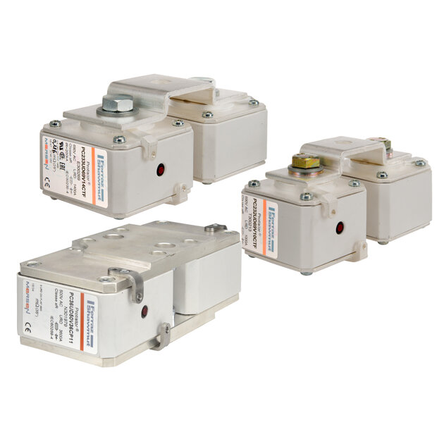 Protistor® size 2x32 and 2x33 aR, 400 to 690VAC (IEC) / 700VAC (UL ...