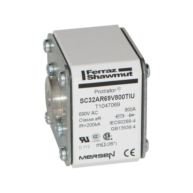 Mersen R632 T1047069 - SC32AR69V800TIU Fuses | Mersen