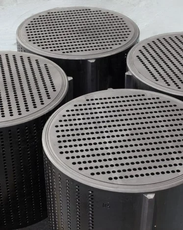 Mersen Extruded Graphite Block Heat Exchanger